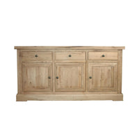 Francis Solid Oak 3 Door Sideboard