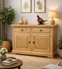 Francis Solid Oak 2 Door Sideboard