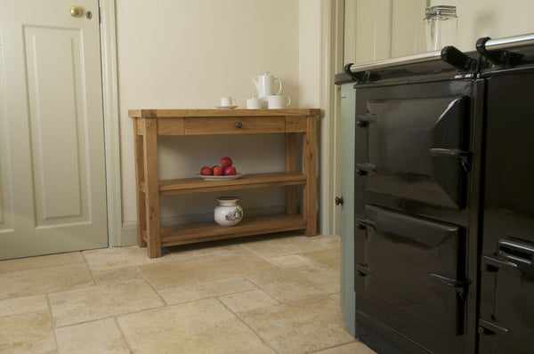 Francis Solid Oak Console Table