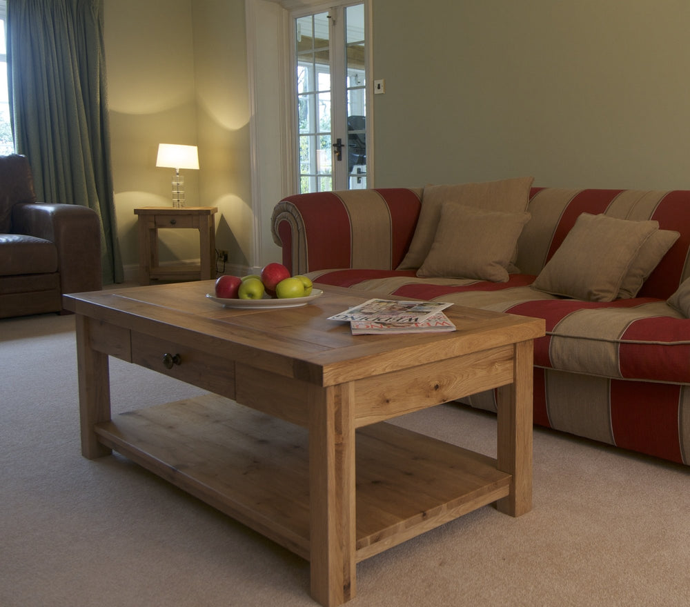 Francis Solid Oak Coffee Table