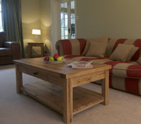 Francis Solid Oak Coffee Table