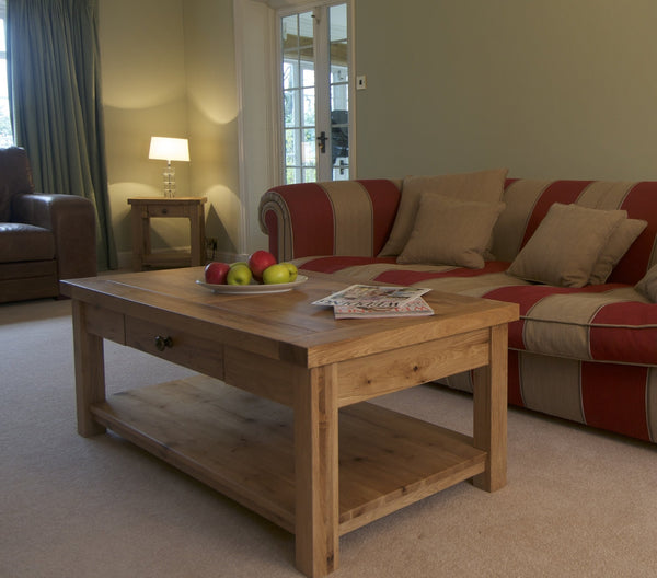 Francis Solid Oak Coffee Table