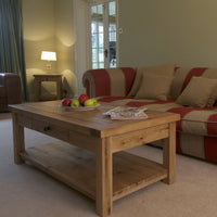 Francis Solid Oak Coffee Table