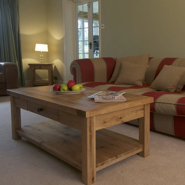 Francis Solid Oak Coffee Table