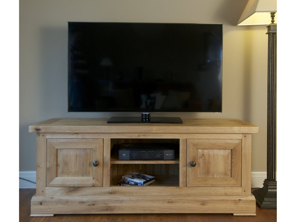 Francis Solid Oak TV Unit
