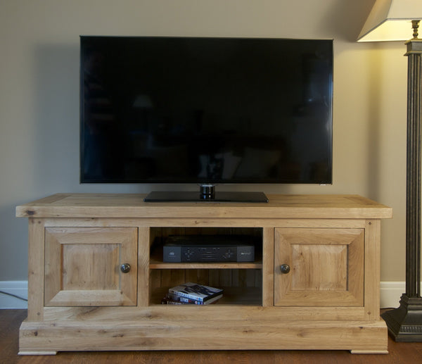 Francis Solid Oak TV Unit