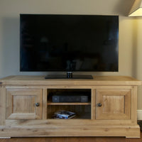 Francis Solid Oak TV Unit