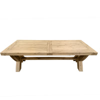 Francis Solid Oak 2.5m - 3.5m Grand Oxbow Extending Table