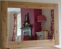 Francis Solid Oak Mirror (1260 x 900mm)
