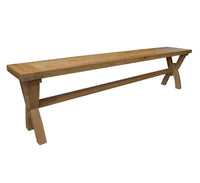 Francis Solid Oak Francis 1.8 bench Inbox