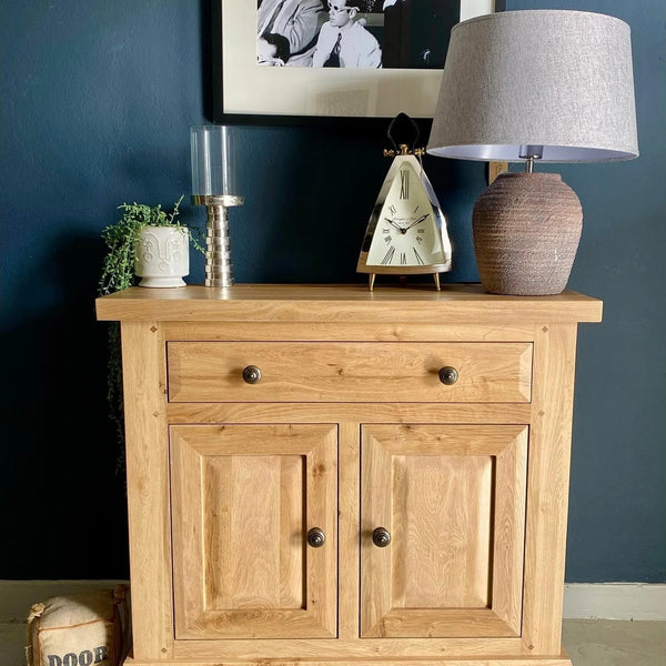 Francis Solid Oak Mini Sideboard