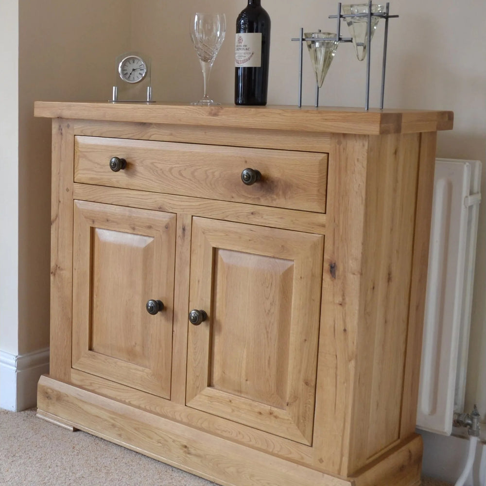 Francis Solid Oak Mini Sideboard