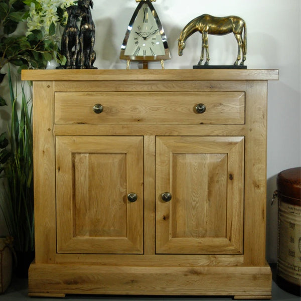 Francis Solid Oak Mini Sideboard