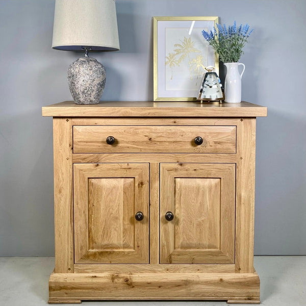 Francis Solid Oak Mini Sideboard