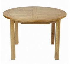 Francis Solid Oak Round Extending Table