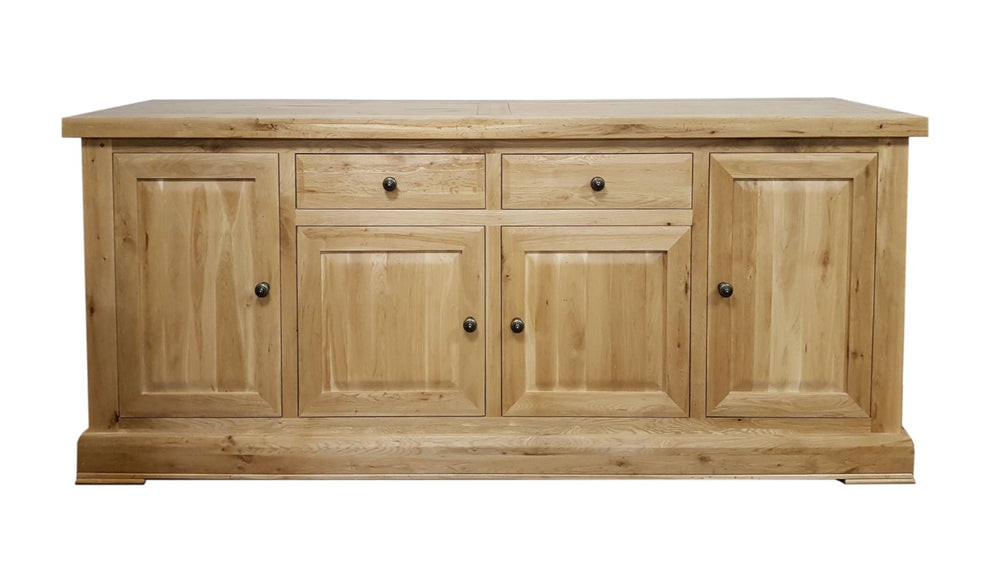 Francis Solid Oak 4 Door Sideboard