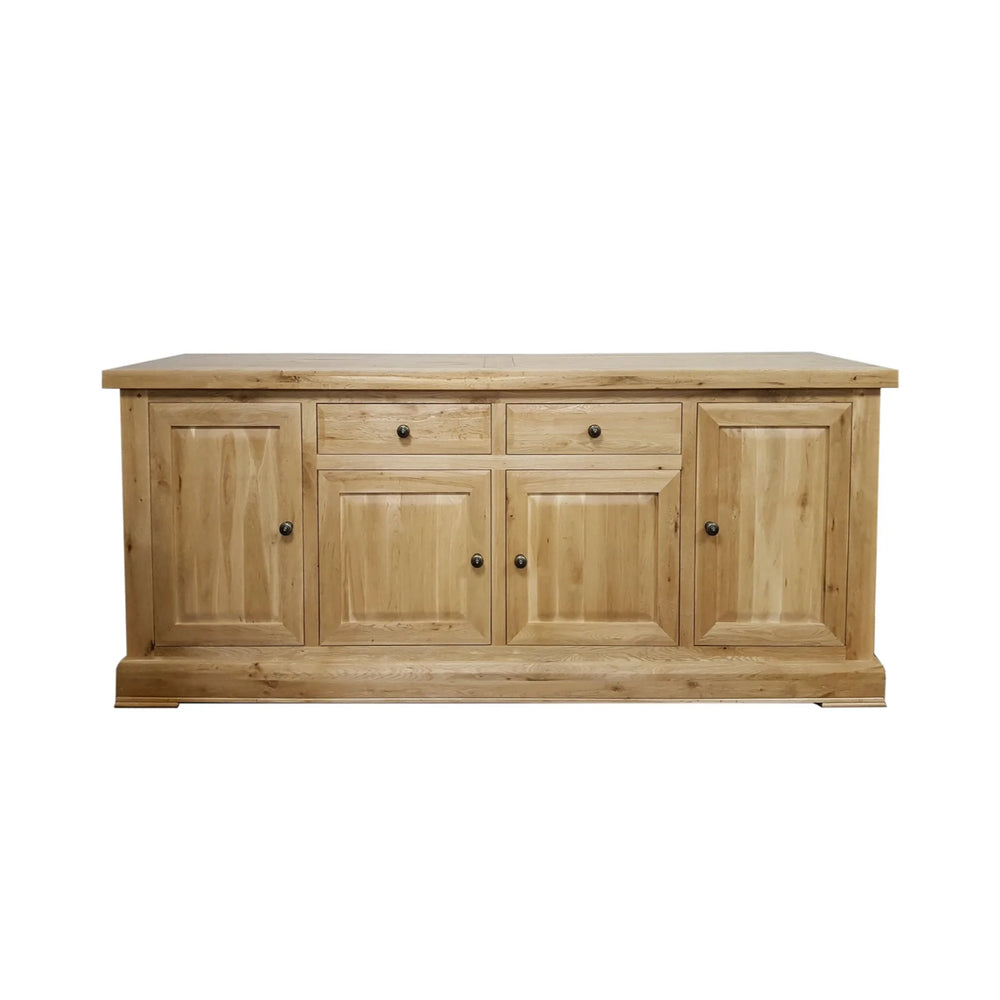 Francis Solid Oak 4 Door Sideboard