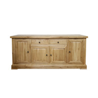 Francis Solid Oak 4 Door Sideboard