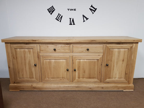 Francis Solid Oak 4 Door Sideboard