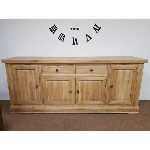 Francis Solid Oak 4 Door Sideboard