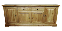 Francis Solid Oak 4 Door Sideboard