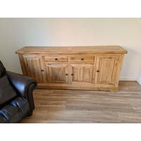 Francis Solid Oak 4 Door Sideboard