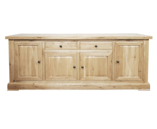 Francis Solid Oak 4 Door Sideboard