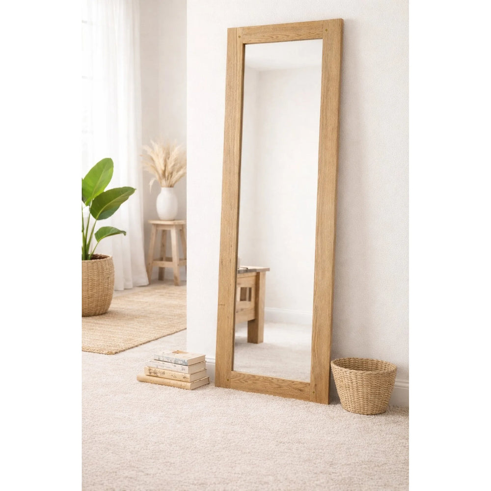 Francis Solid Oak Mirror (1600 x 520mm)