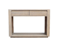 Fabiana Oak Console Table