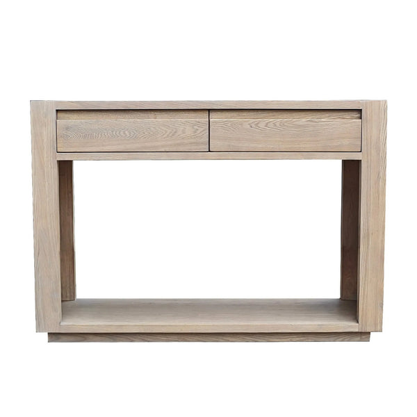 Fabiana Oak Console Table