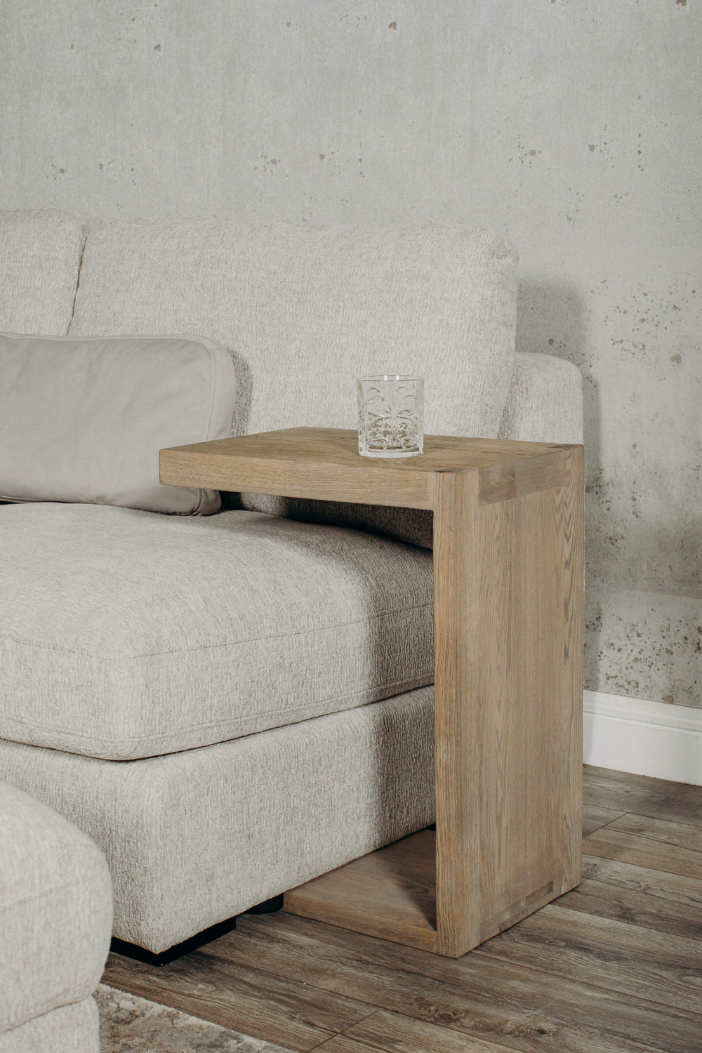 Fabiana Oak Drinks Table