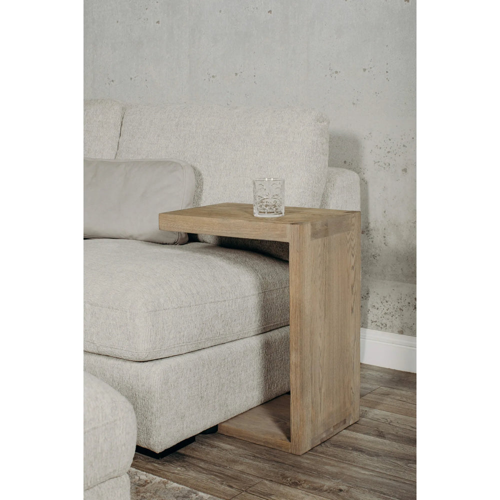 Fabiana Oak Drinks Table