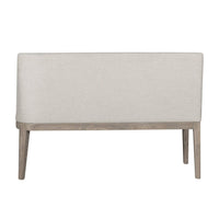 Fabiana Oak Short Bench