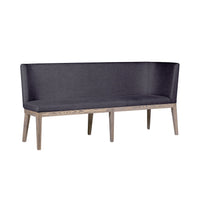 Fabiana Oak Corner Bench (2 parts made from long corner bench and short bench)