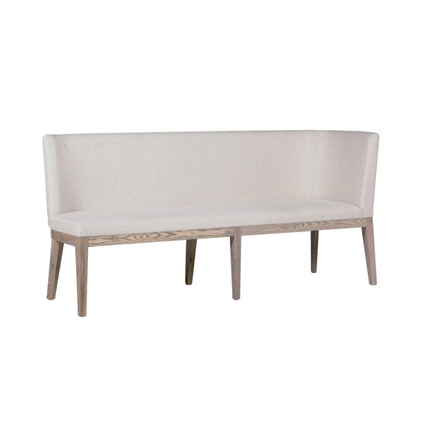 Fabiana Oak Corner Bench (2 parts made from long corner bench and short bench)