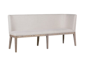 Fabiana Oak Corner Bench (2 parts made from long corner bench and short bench)