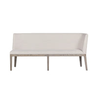 Fabiana Oak Corner Bench (2 parts made from long corner bench and short bench)