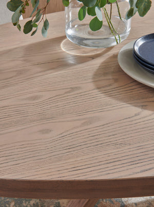 Fabiana Oak 190cm Large Oval Dining Table