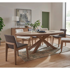 Fabiana Oak 190cm Large Oval Dining Table