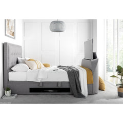 Fallon 6ft TV Upholstered Ottoman Bed Frame