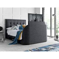 Fallon 6ft TV Upholstered Ottoman Bed Frame