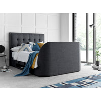 Fallon 6ft TV Upholstered Ottoman Bed Frame