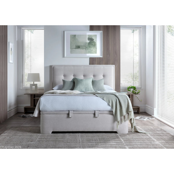 Fallon 6ft Upholstered Ottoman Bed Frame