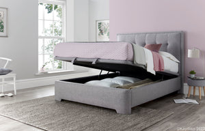 Fallon 6ft Upholstered Ottoman Bed Frame