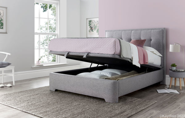 Fallon 6ft Upholstered Ottoman Bed Frame