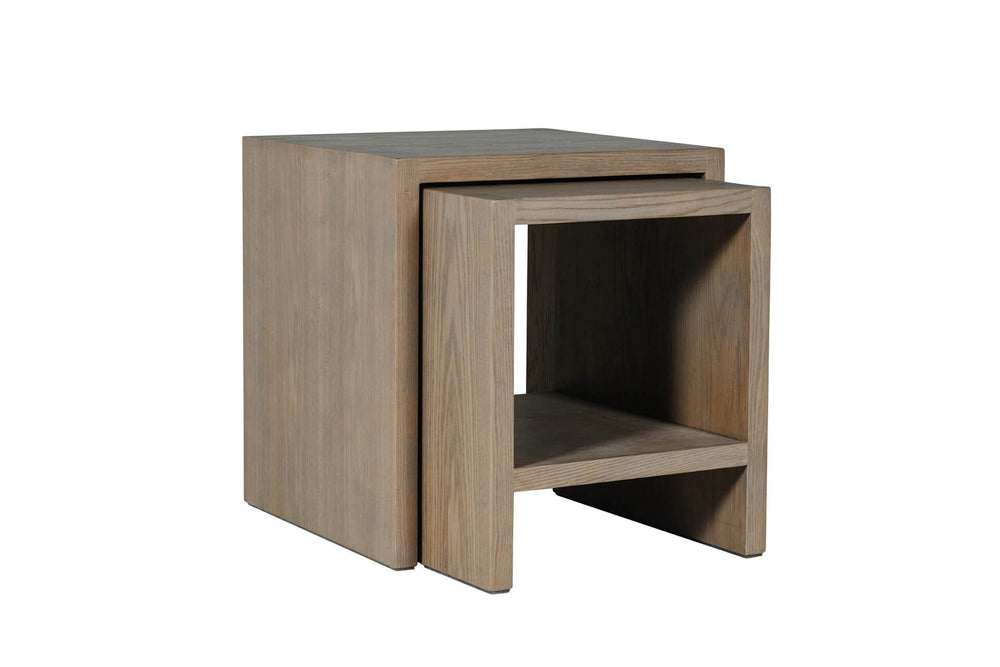 Fabiana Oak Nest of Tables