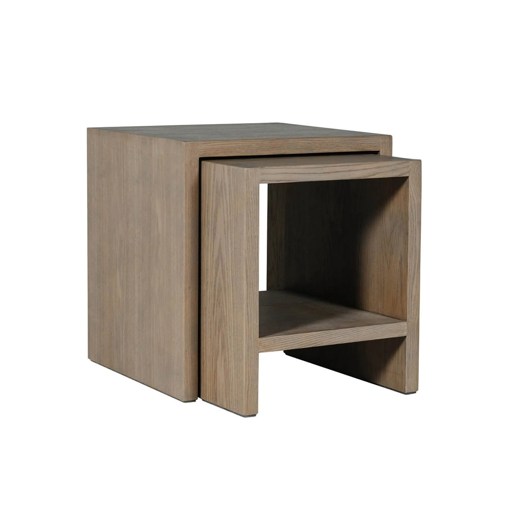 Fabiana Oak Nest of Tables