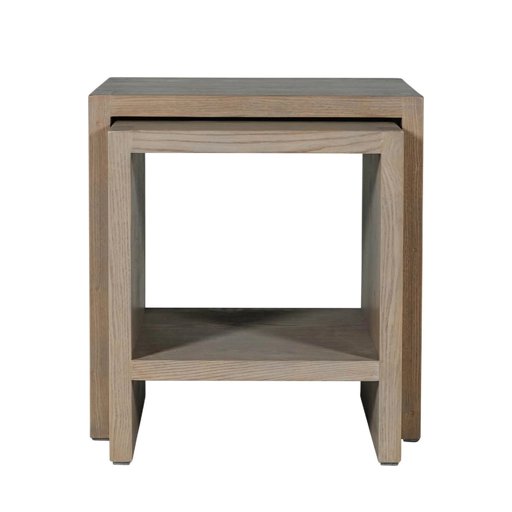 Fabiana Oak Nest of Tables