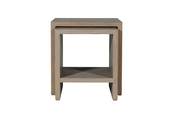 Fabiana Oak Nest of Tables