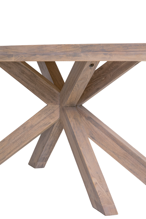 Fabiana Oak 190cm Large Oval Dining Table
